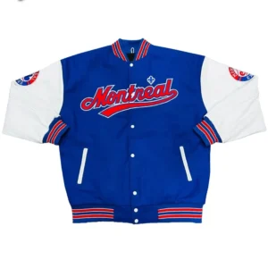 Montreal Expos Varsity Wool/Leather Jacket