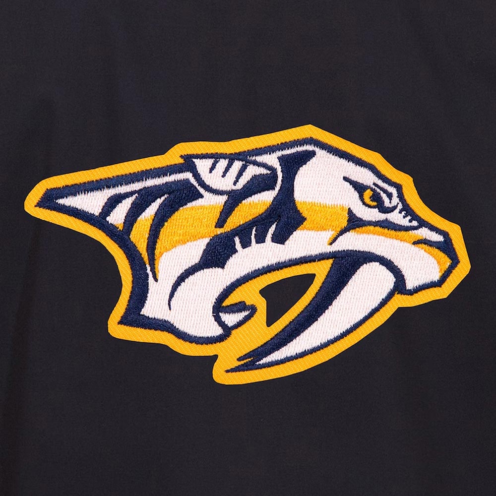 Nashville Predators Workwear Navy Cotton Jacket - Image 3