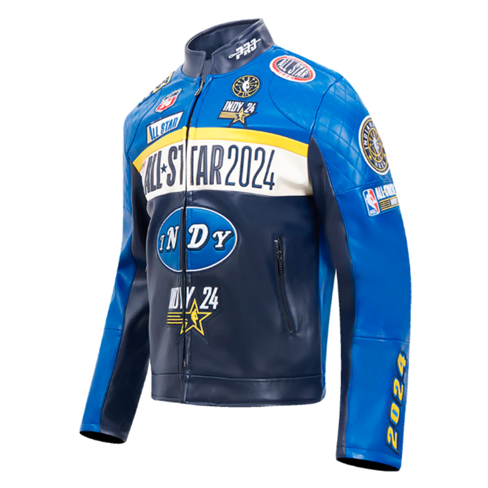 Lil Wayne NBA All-Star 2024 Leather Jacket - Image 4