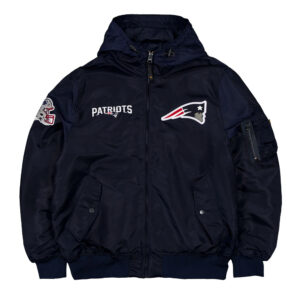 New England Patriots Historic L-2B Hooded Bomber Jacket