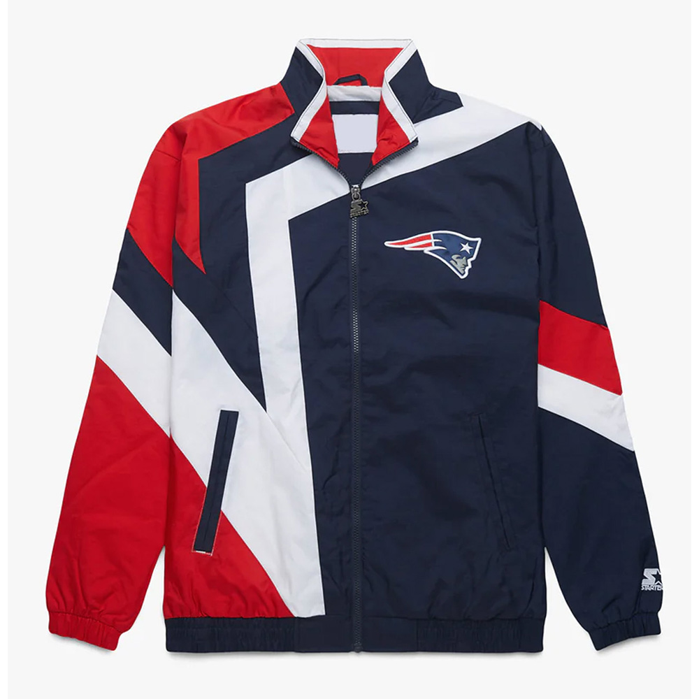 New England Patriots Star Windbreaker Jacket
