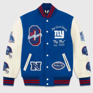 OVO New York Giants Varsity Jacket