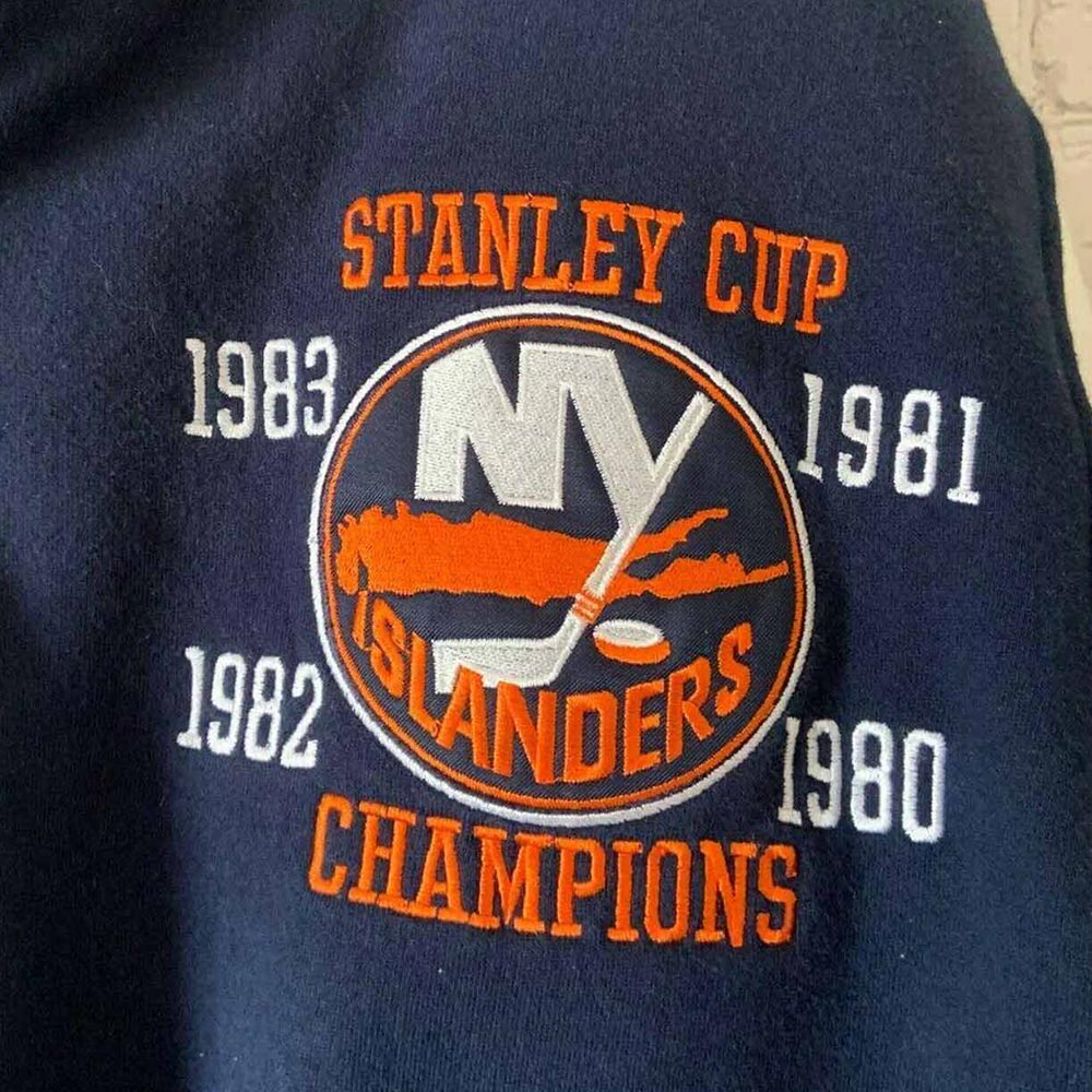 NY Islanders Championship Varsity Jacket - Image 3