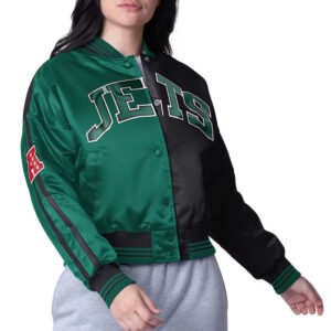 New York Jets Zone Blitz Green/Black Jacket