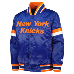 NY Knicks Home Game Blue Jacket