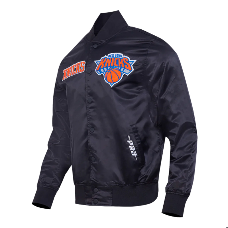 NY Knicks Souvenir Satin Jacket - Image 6