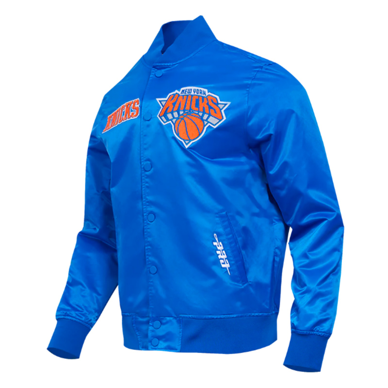 NY Knicks Souvenir Satin Jacket - Image 5