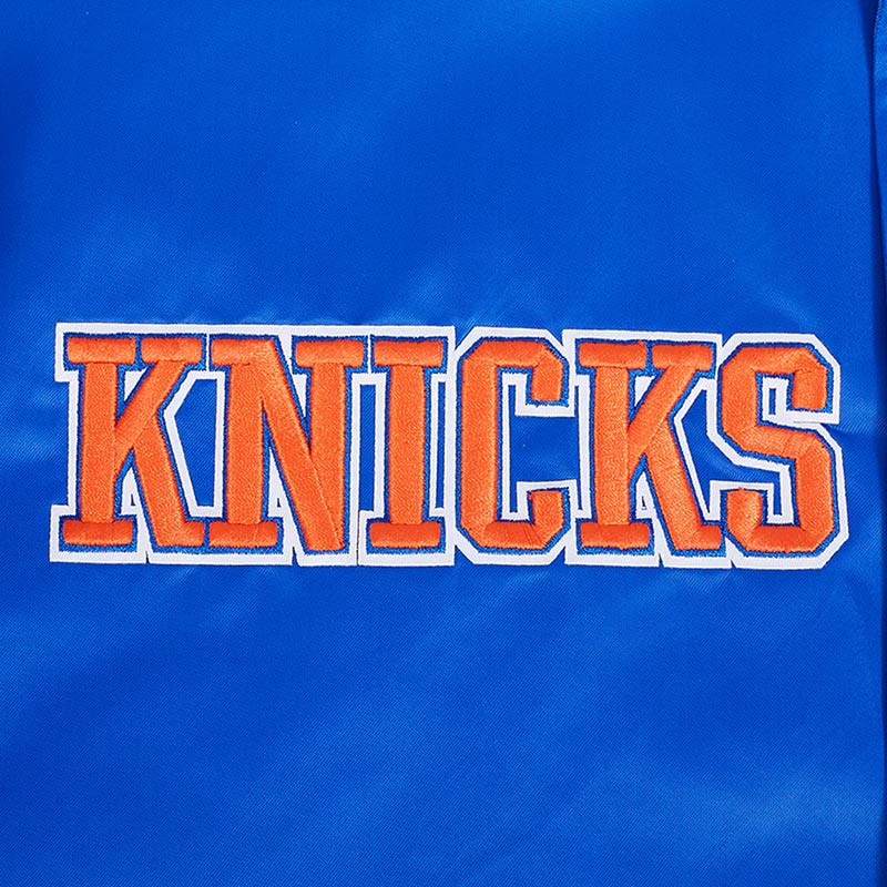 NY Knicks Souvenir Satin Jacket - Image 9