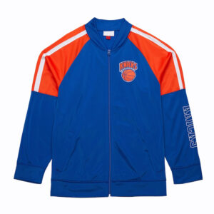 NY Knicks Color Blocked Full-Zip Track Jacket