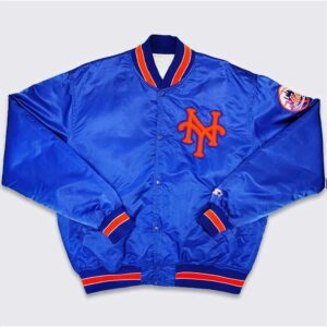 80s New York Mets Blue Bomber Jacket