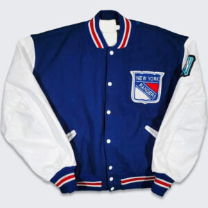 90's New York Rangers Eastern Varsity Jacket