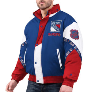 NY Rangers Pro Player Tape Full-Zip Hoodie Jacket