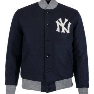 1936 NY Yankees Varsity Navy Blue Wool Jacket