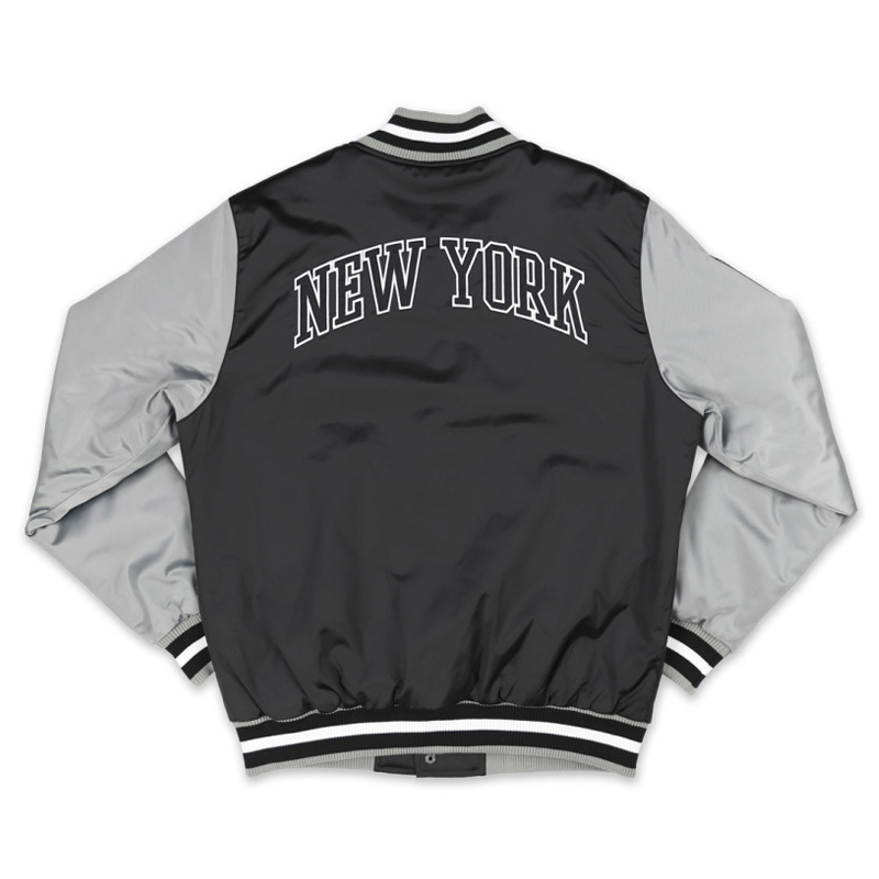 NY Yankees Black and Gray Jacket - Image 2