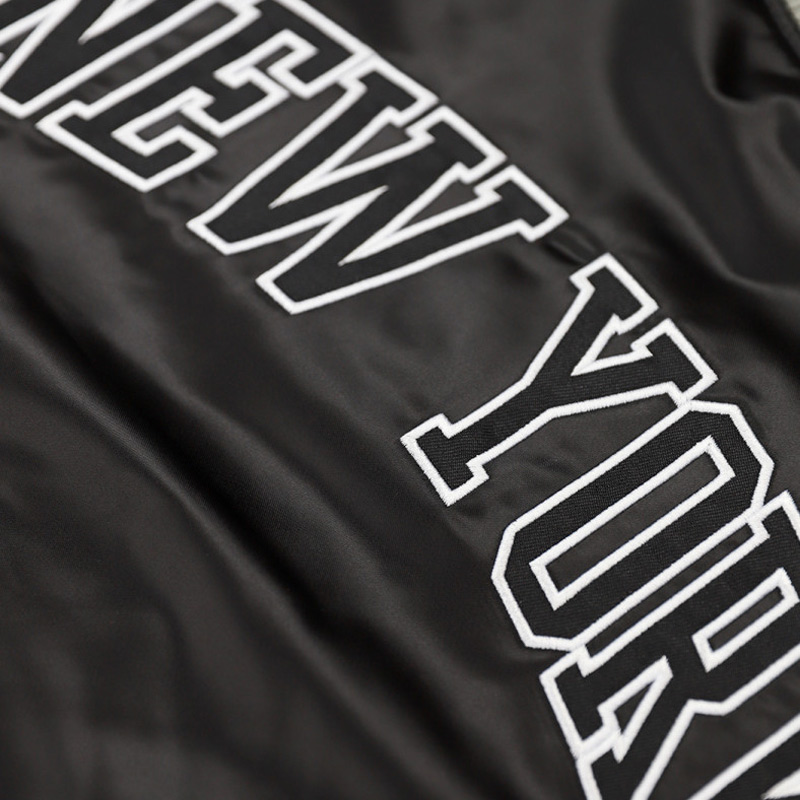 NY Yankees Black and Gray Jacket - Image 3