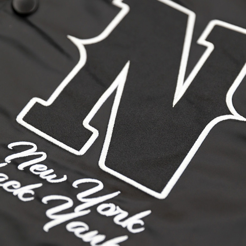 NY Yankees Black and Gray Jacket - Image 5