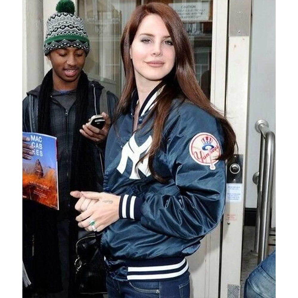 New York Yankees Lana Del Rey Jacket - Image 11