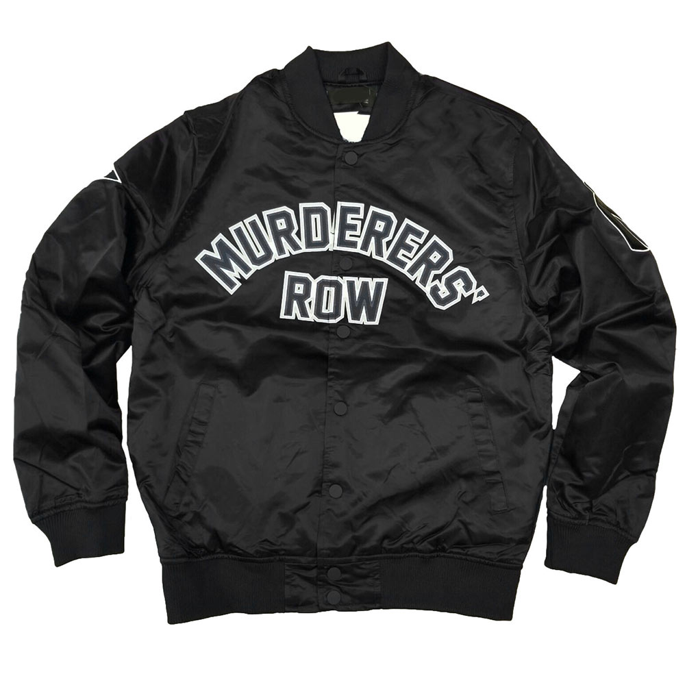 New York Yankees Murderers Row Satin Jacket - Image 6