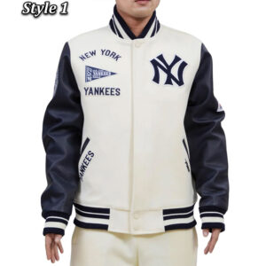 NY Yankees Retro Classic Varsity Jacket