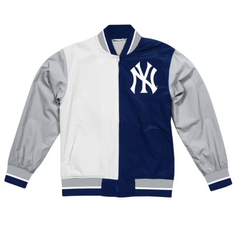 NY Yankees Warm Up Team History Jacket