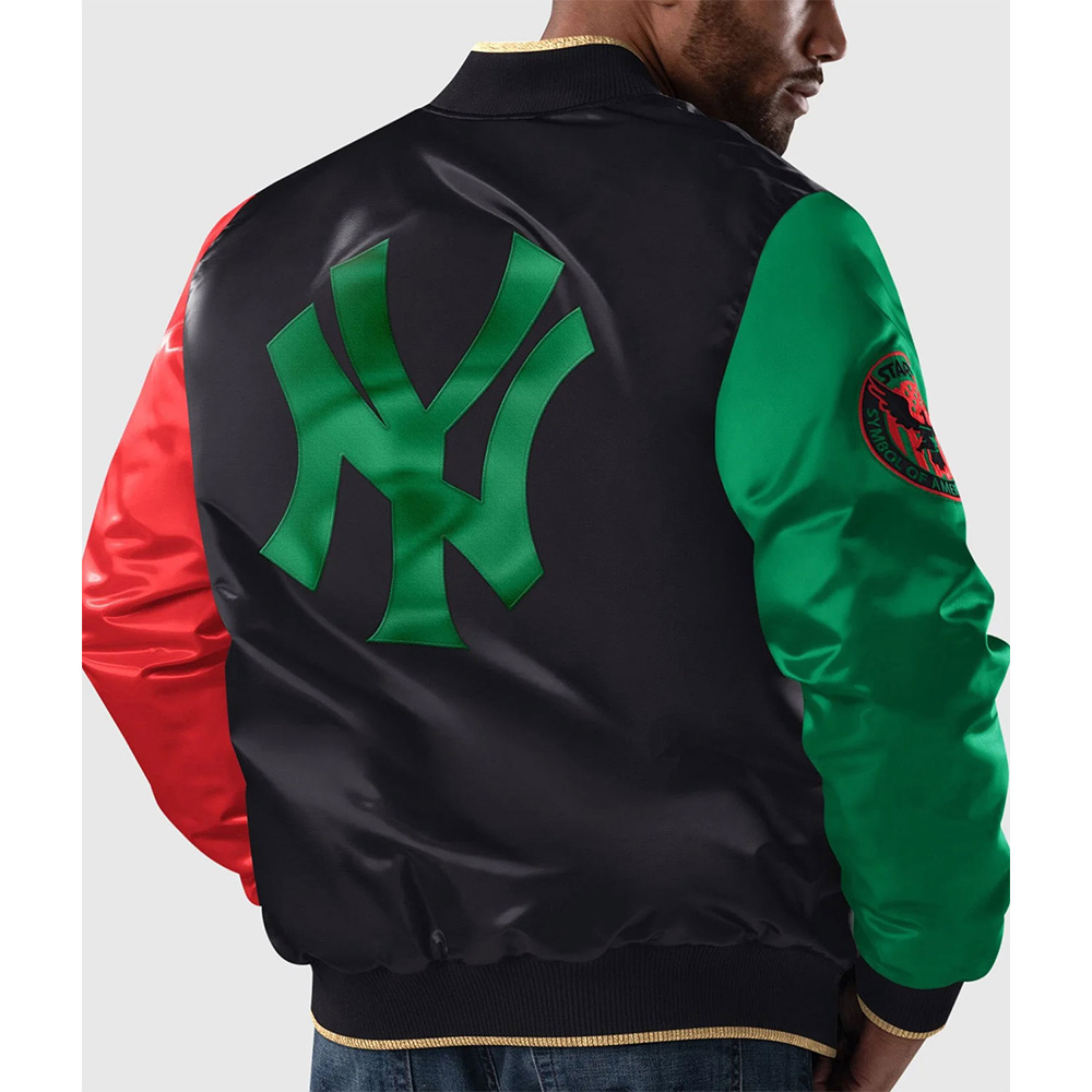 New York Yankees Ty Mopkins Black History Month Jacket - Image 2