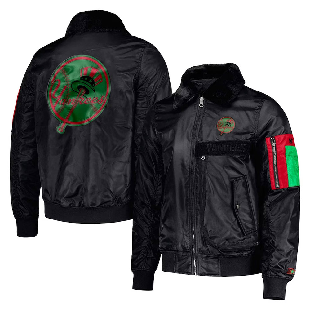 New York Yankees Ty Mopkins Black Jacket - Image 5