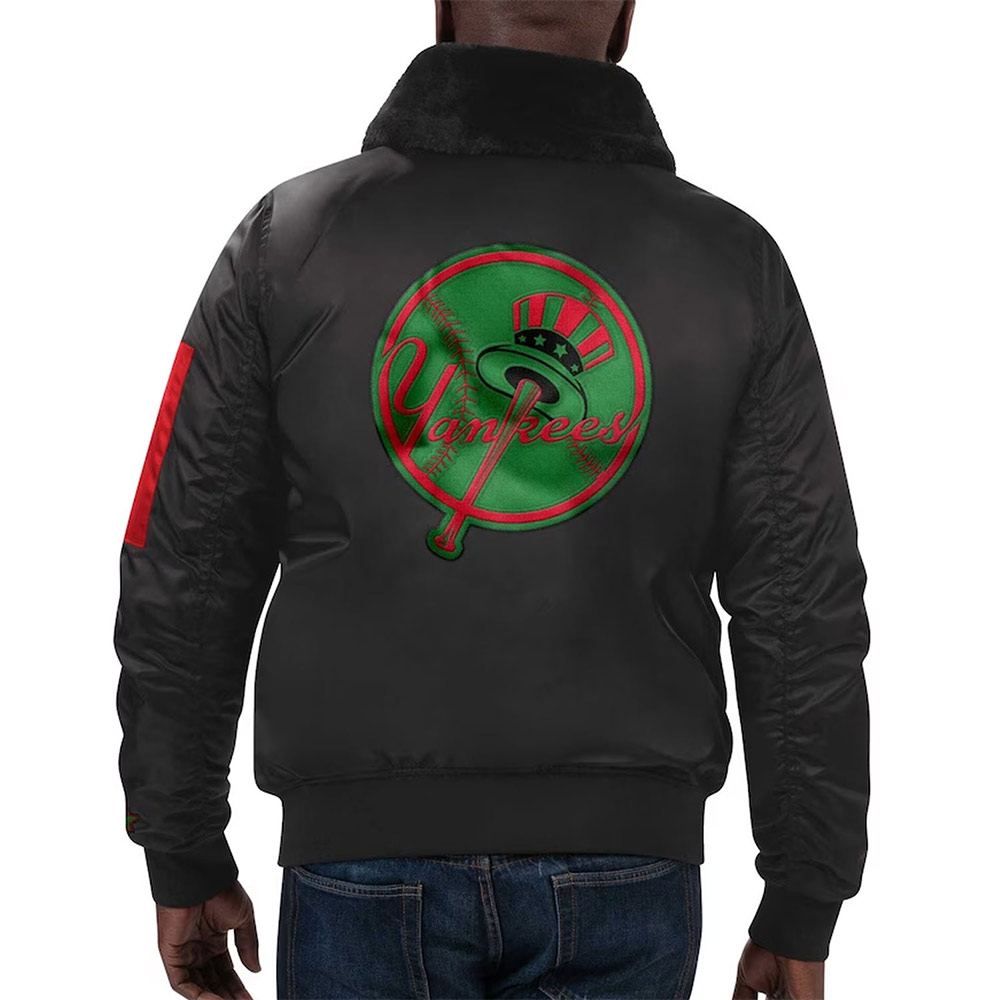 New York Yankees Ty Mopkins Black Jacket - Image 4