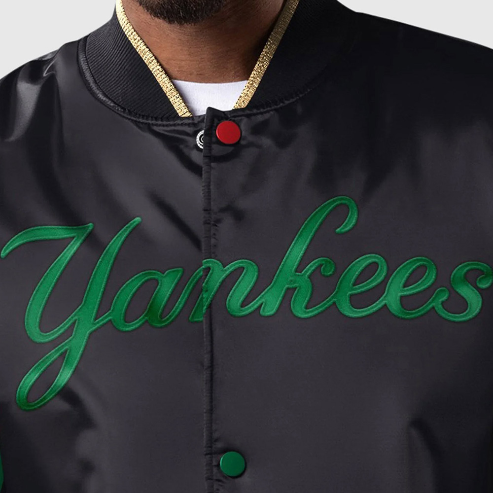 New York Yankees Ty Mopkins Black History Month Jacket - Image 3