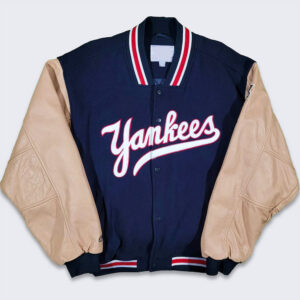 NY Yankees Y2K World Series Varsity Jacket