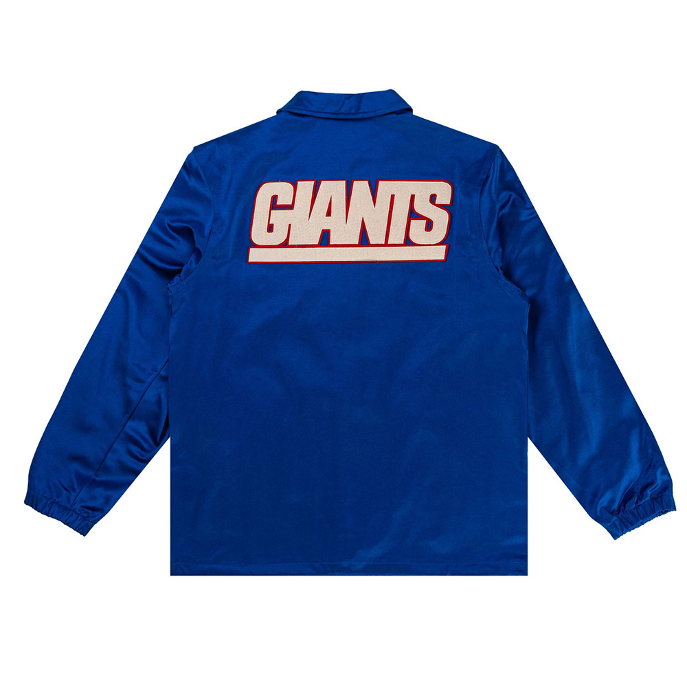 NY Giants Royal Satin Windbreaker - Image 2
