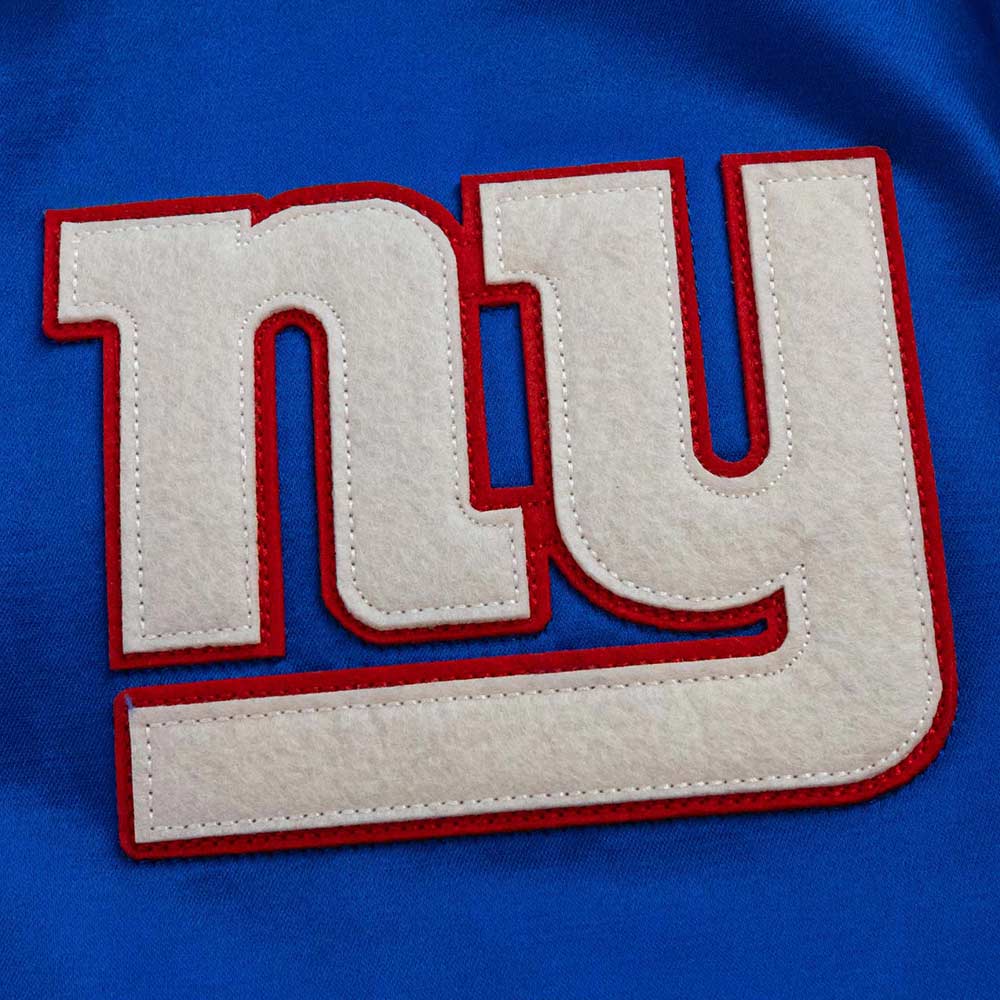 NY Giants Royal Satin Windbreaker - Image 3