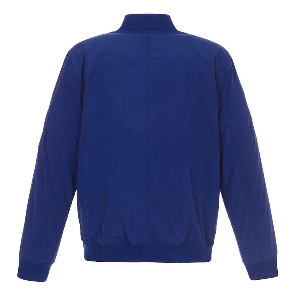 Royal NY Rangers Lightweight Nylon Bomber Jacket - Image 2