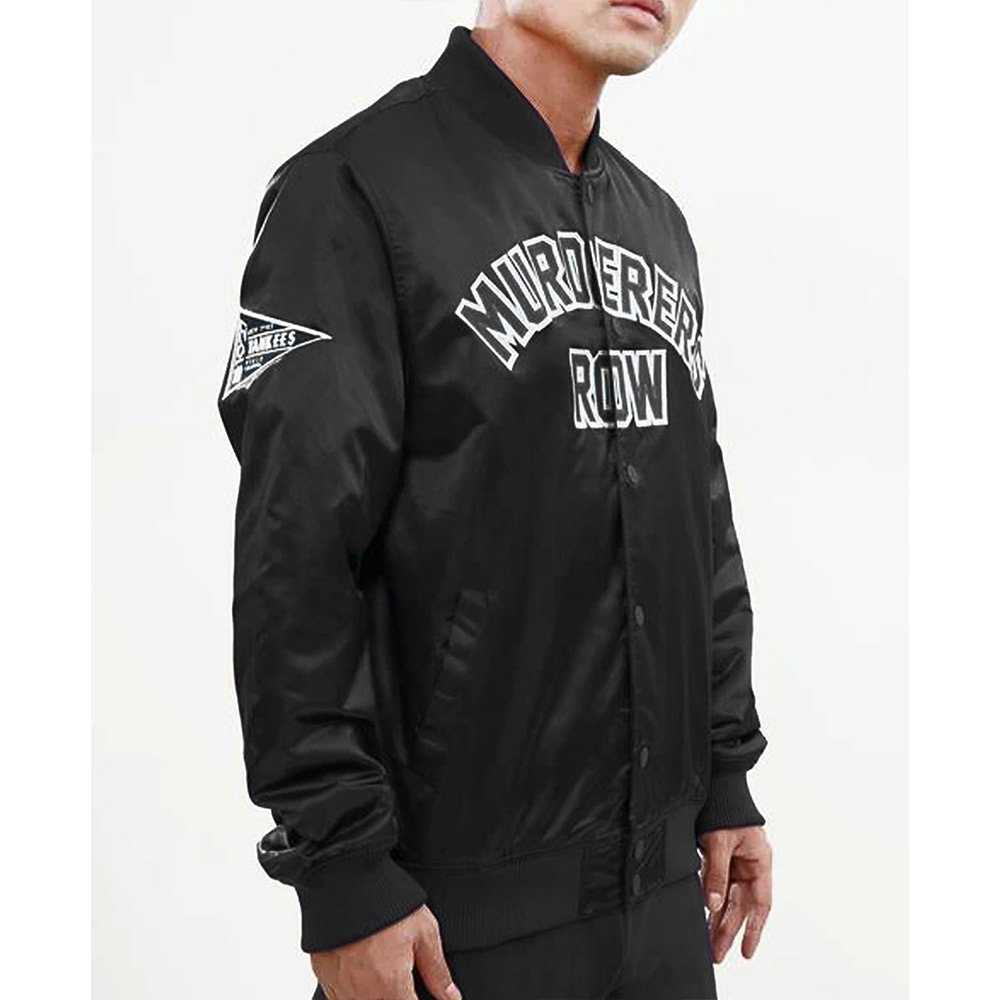 New York Yankees Murderers Row Satin Jacket - Image 12