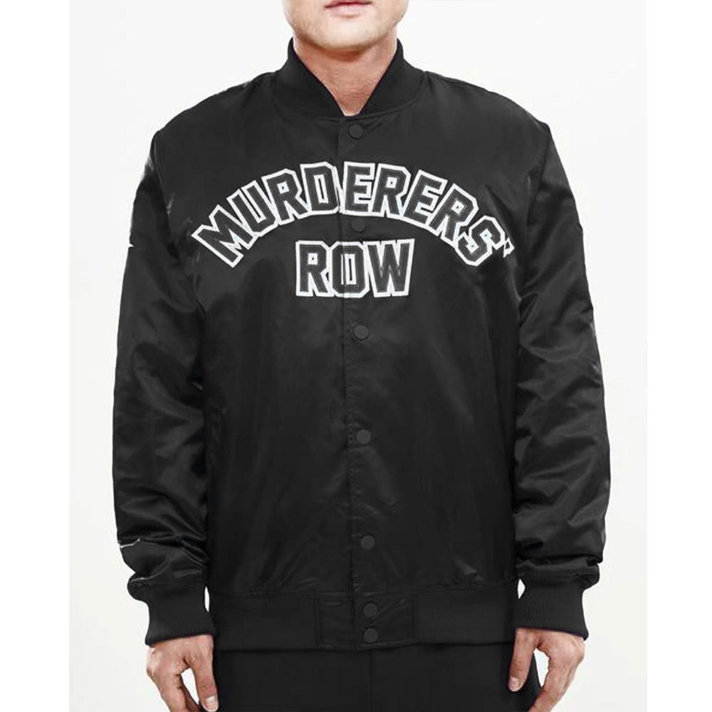 New York Yankees Murderers Row Satin Jacket - Image 2