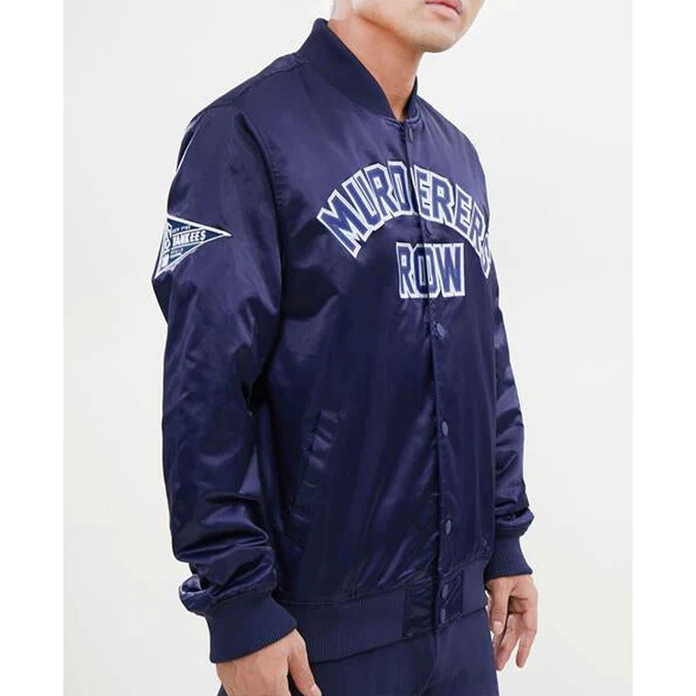 New York Yankees Murderers Row Satin Jacket - Image 11