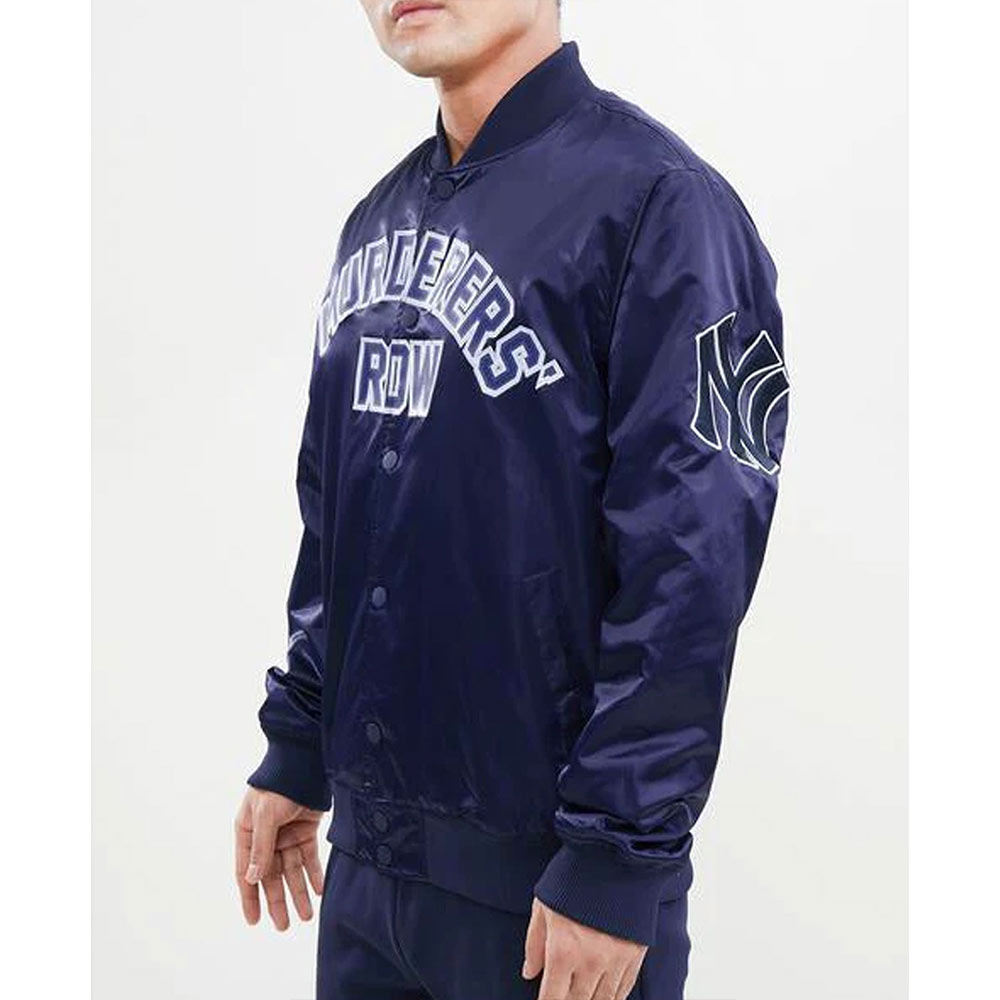 New York Yankees Murderers Row Satin Jacket - Image 9