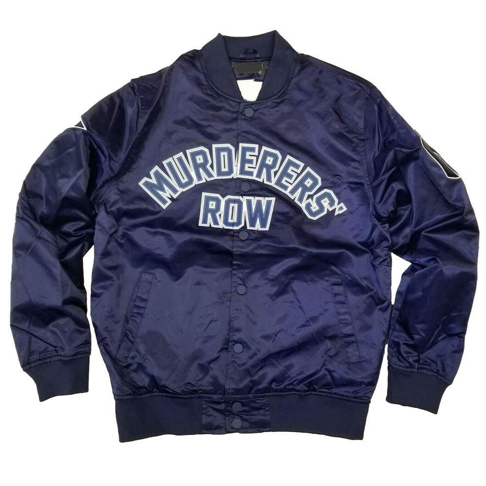 New York Yankees Murderers Row Satin Jacket - Image 5