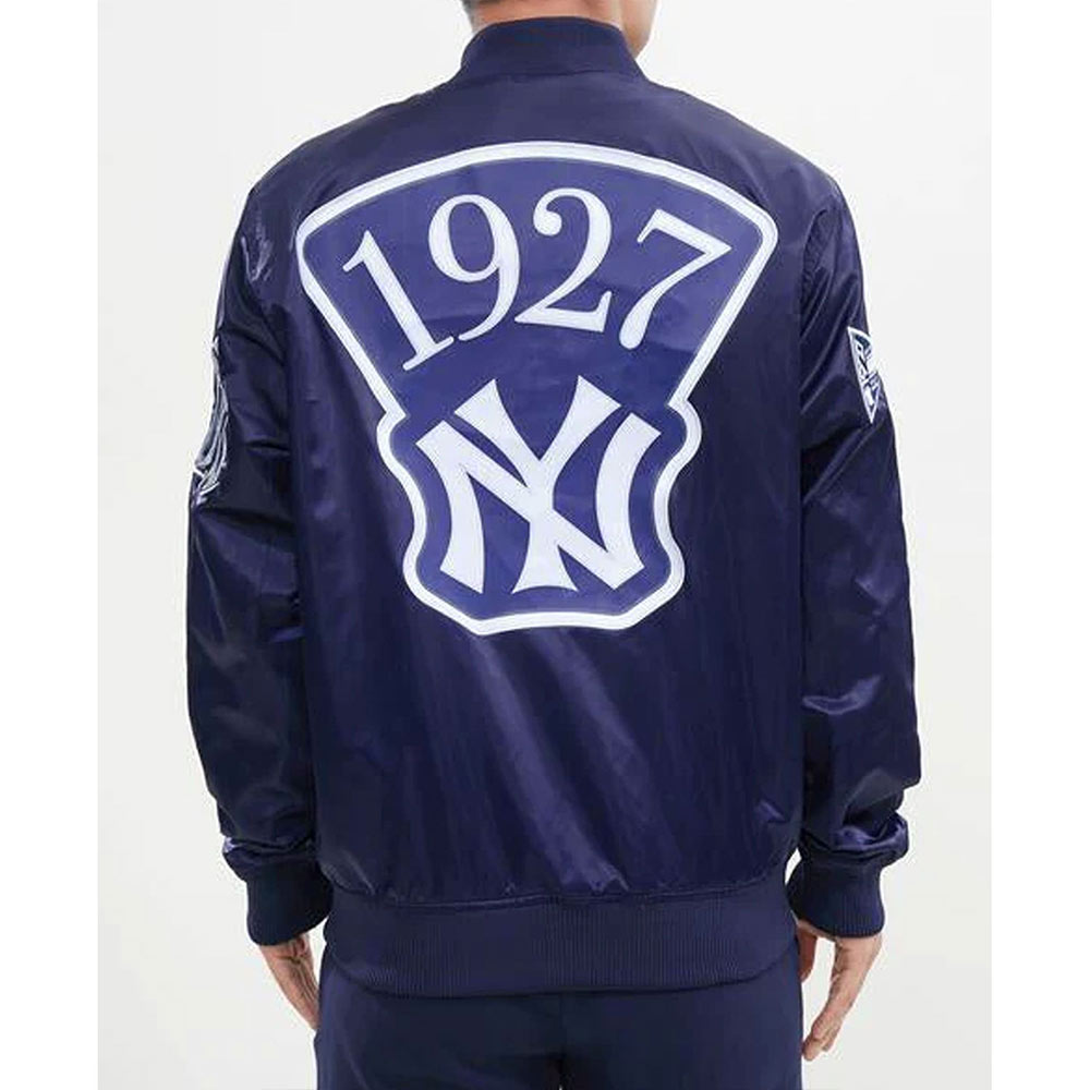 New York Yankees Murderers Row Satin Jacket - Image 3