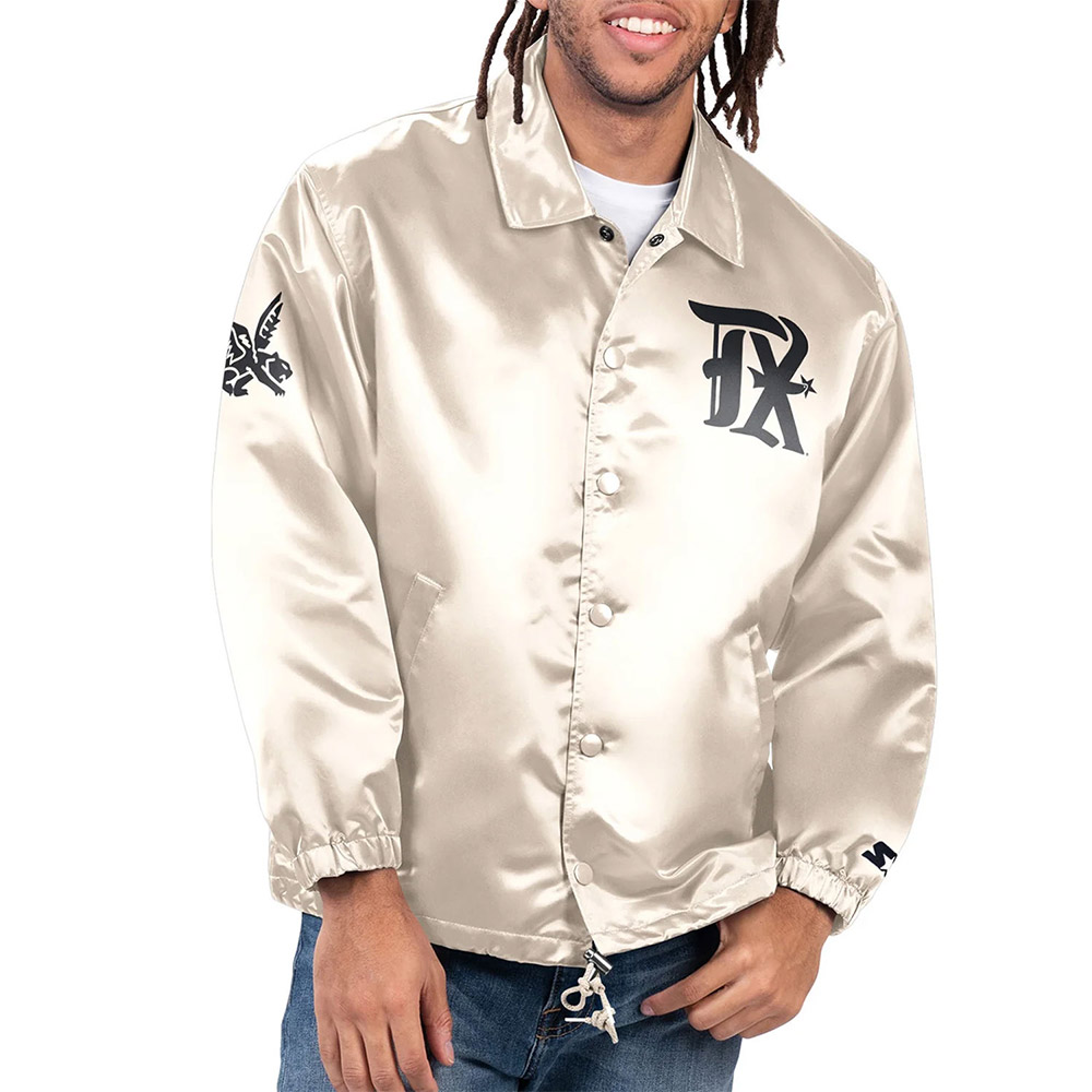 Texas Rangers Option Route Coaches Jacket