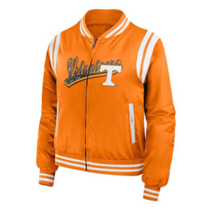 Tennessee Volunteers Orange Bomber Full-Zip Jacket