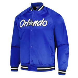 Orlando Magic Throwback Wordmark Blue Jacket