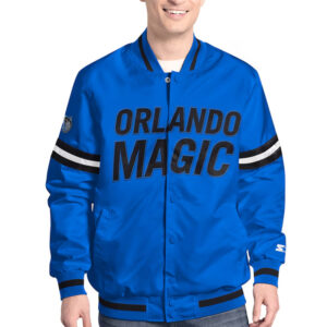 Orlando Magic Scout Varsity Satin Jacket