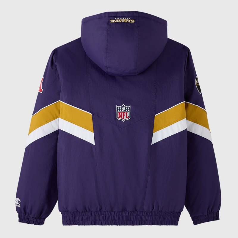 Baltimore Ravens OVO Sideline Puffer Jacket - Image 2