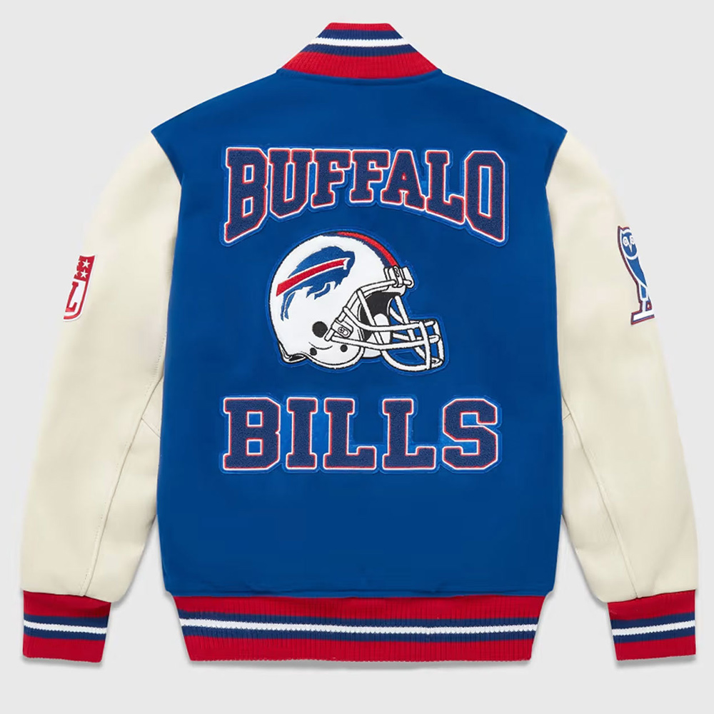 OVO Buffalo Bills Varsity Jacket - Image 2