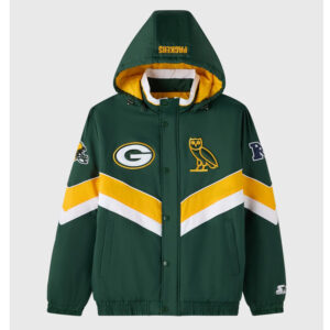 Green Bay Packers OVO Sideline Puffer Jacket