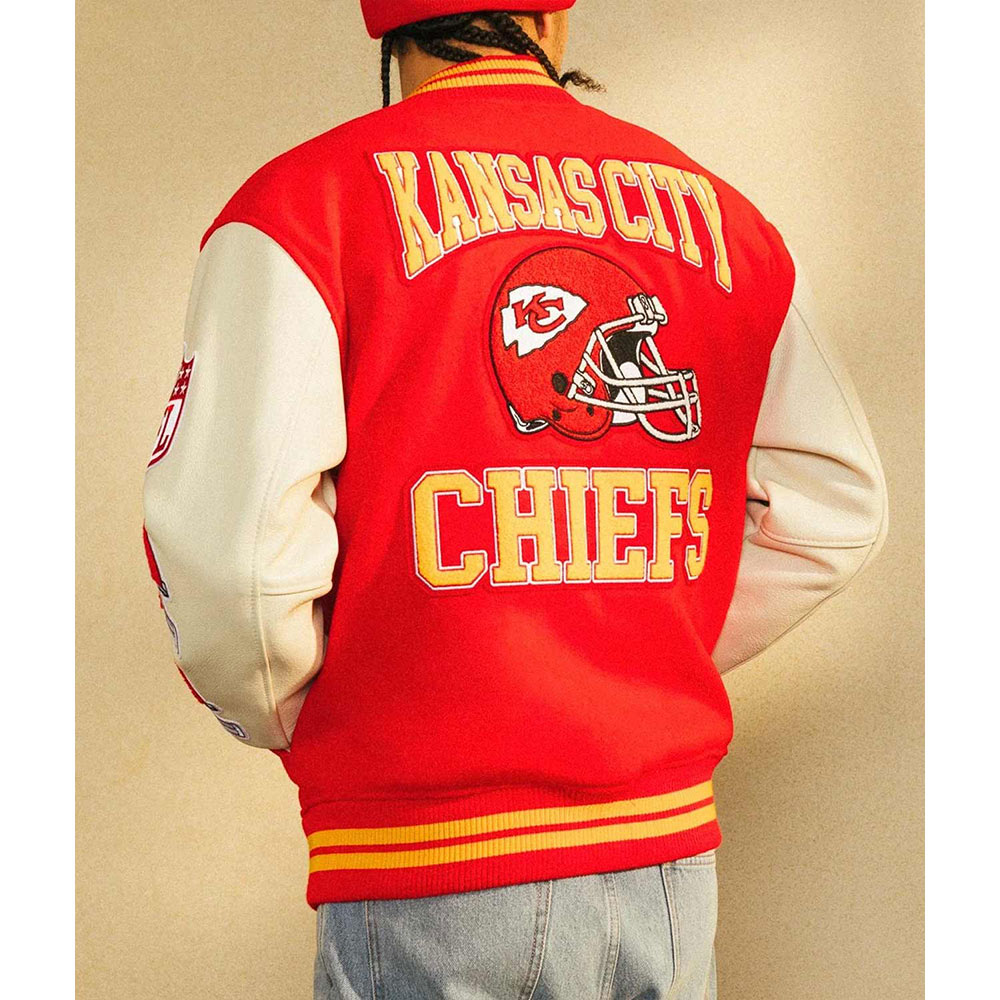 OVO Kansas City Chiefs Varsity Jacket - Image 4