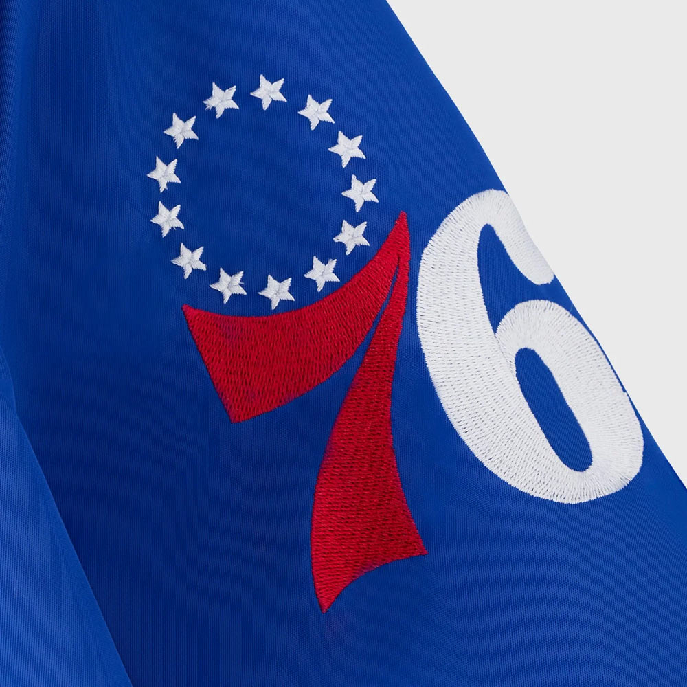OVO Philadelphia 76ers Blue Jacket - Image 10