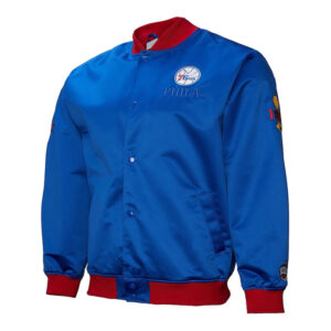 Philadelphia 76ers OG 3.0 Lightweight Royal Satin Jacket