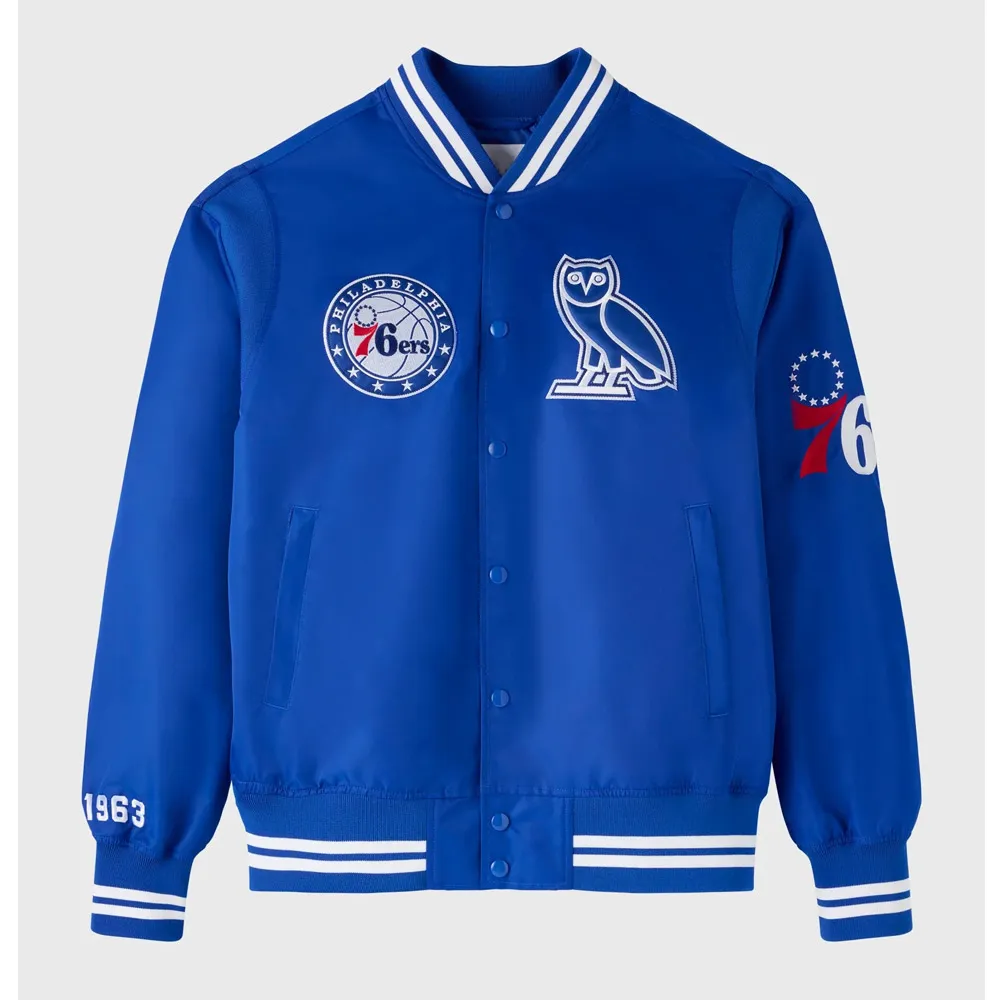 OVO Philadelphia 76ers Blue Jacket