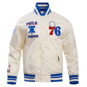 Philadelphia 76ers Retro Classic Rib Jacket